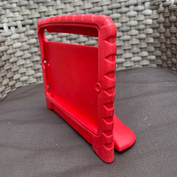 iPad Case Shockproof Foam Cover w/Handle Smart Stand Red Durable - Picture 5 of 5